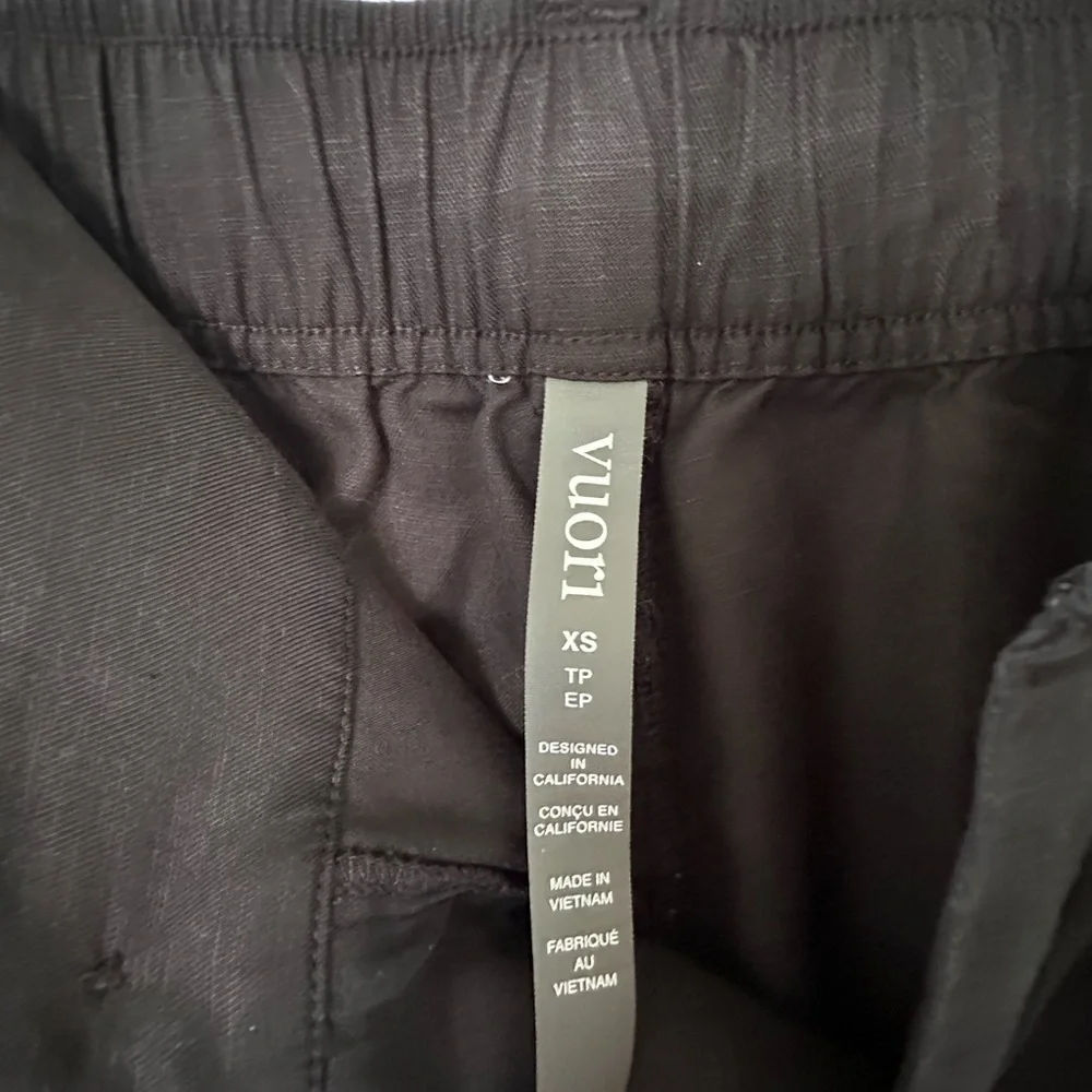 Women's Trestles twill Wideleg Pants black, short - Picture 8 of 8